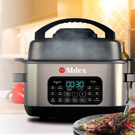 MILEX AIR FRYER GRILL COMBO 12 in 1 MULTI COOKER