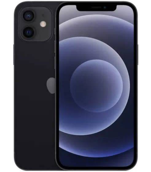 APPLE IPHONE 12  128 gb ( CPO) CERTIFIED PRE-OWNED BLACK IN COLOR. ( sealed in the box )