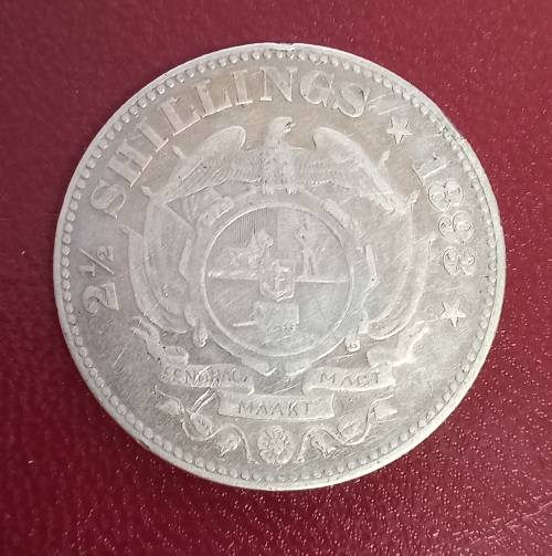 1893 ZAR Half Crown