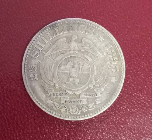 1895 ZAR Half Crown