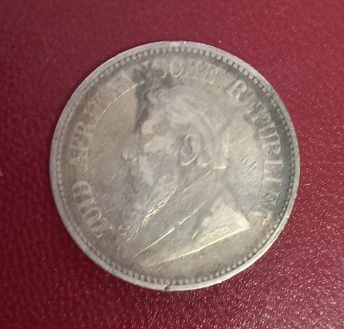 1895 ZAR Half Crown