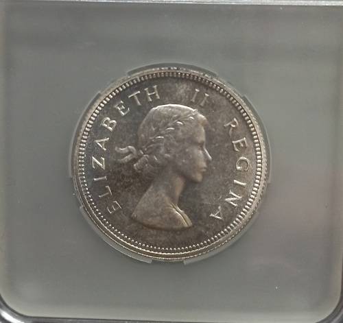 1953 Two Shilling Sangs MS64