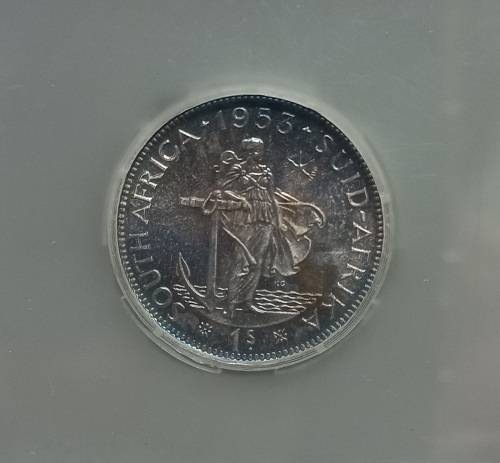 1953 Shilling Sangs PF65