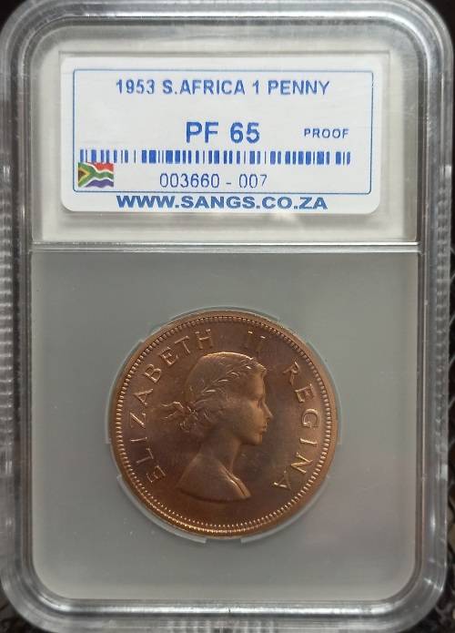 1953 Penny Sangs PF65