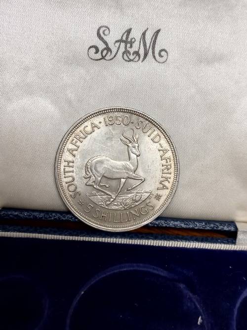 1950 Circulation set in SAU long proof case.