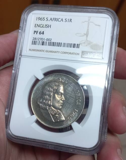 1965 English R1 PF64 NGC