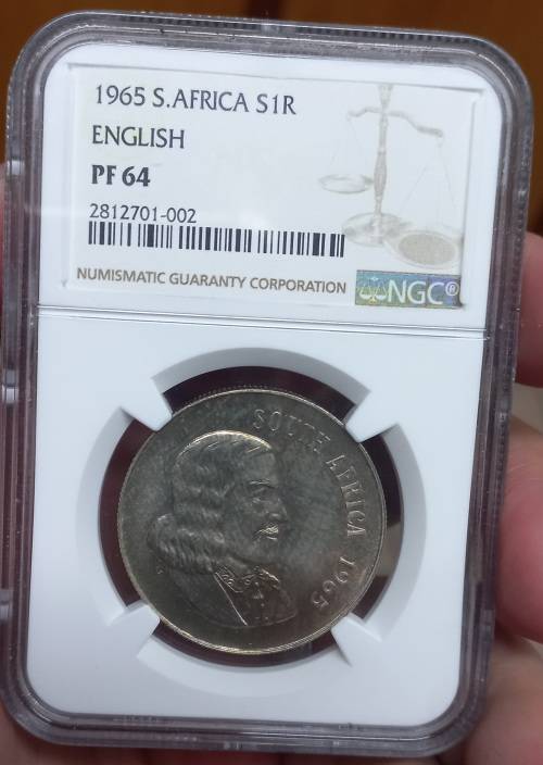 1965 English R1 PF64 NGC