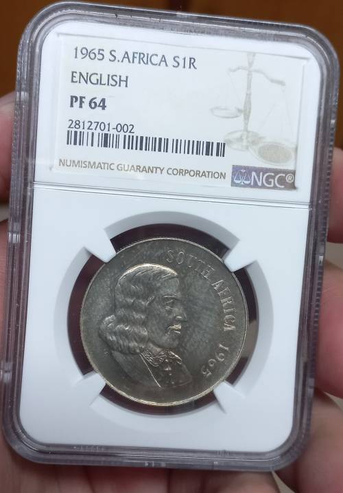 1965 English R1 PF64 NGC