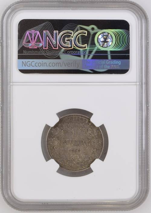 1895 ZAR Shillings NGC AU53