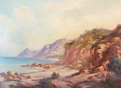JL Faure - Seascape - A beautiful painting!! Bid now!!