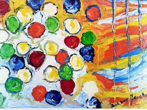 Paul van Rensburg - Flower bulbs - Stunning art!! Low price! Bid now!!