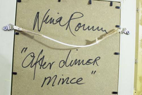 Nina Romm - After dinner mints - Pastel - A stunning piece of art! Bid now!
