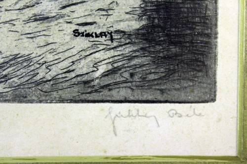Siklay - Venice - Etching - A beautiful treasure! - Bid now!!