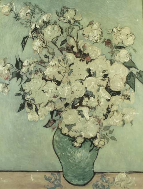 Van Gogh - Iris and Roses - Beautiful print! - Bid now!!