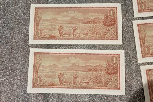 R1 - TW de Jongh - 10 Sequential numbers - Crisp & Uncirculated - Low price - Bid now!