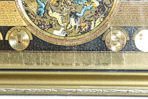 World map by Peter Schenk the Elder (1645 - 1715) - A beautiful print! - Bid now!!