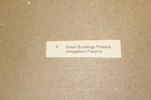 Don Adair - four little prints - Union Building, Paul Kruger, Raadsaal, Palace of Justice