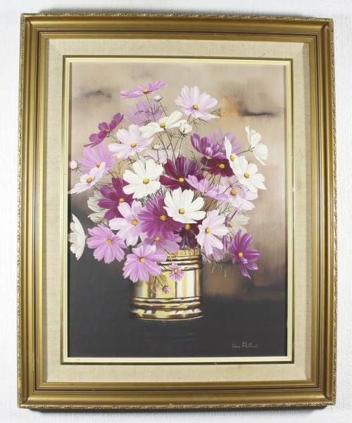 Anna Robberts - Still life flowers - Stunning!! - Giveaway price! - Bid now!!