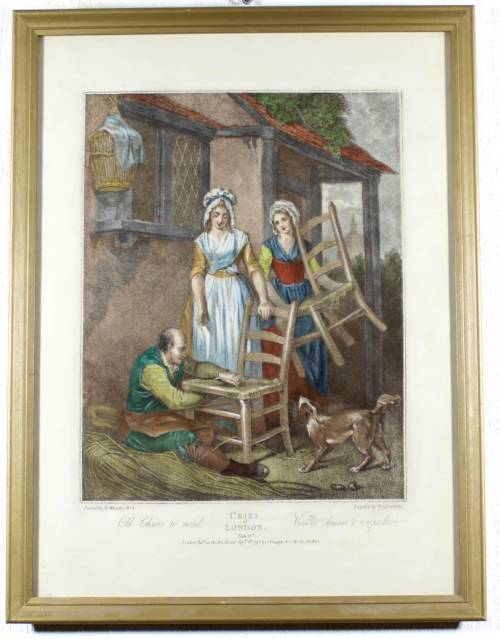 Cries of London - Old chairs to mend - A classical piece! Bid now!