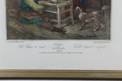 Cries of London - Old chairs to mend - A classical piece! Bid now!
