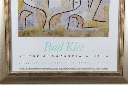 Paul Klee - Gugghenheim Museum poster