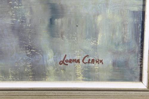 Lorna Clark - Abstract mothers and children - A stunning painting! Giveaway price, bid now!