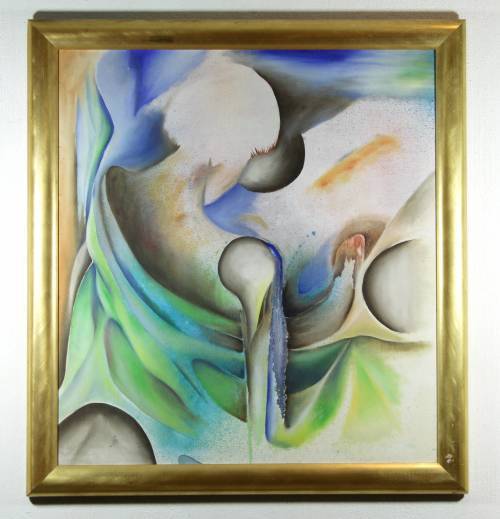 Philani Mhlungu - Abstract - A stunner! - Low price, bid now!