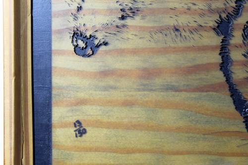 Leigh Voigt - Hedgehogs - Resin Engraving