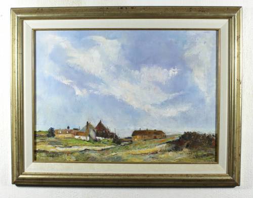 Carel Halett - Rural Village - A beauty! - Bid now!