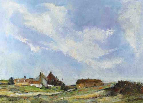 Carel Halett - Rural Village - A beauty! - Bid now!