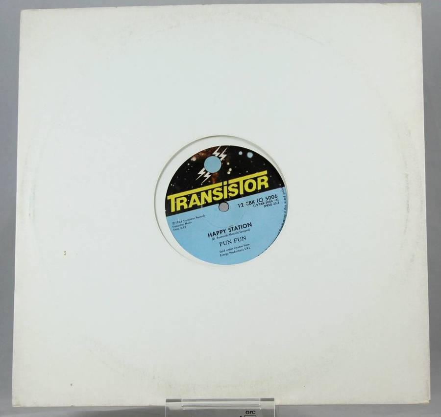 Fun Fun - Happy station - 12` Single - A treasure from 1984 - Bid now!!