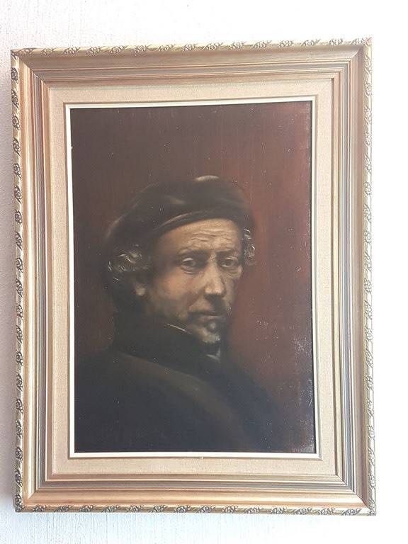 Wilhelm Ploner - Portrait of an old man - A stunning oil painting!! Bid now!