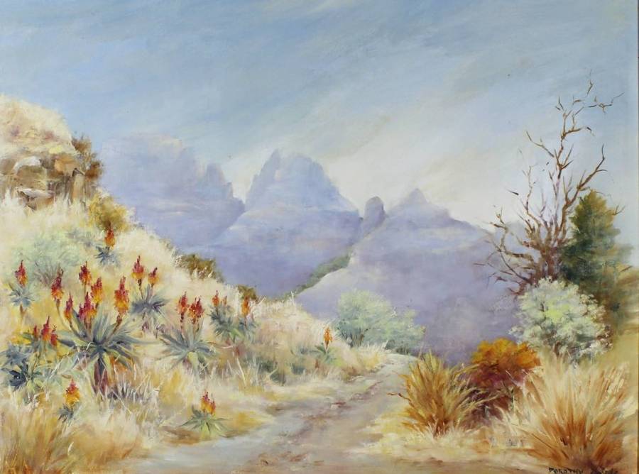 Dorothy Goyns - Dirt road in the mountains - Beautiful! Get it now!!