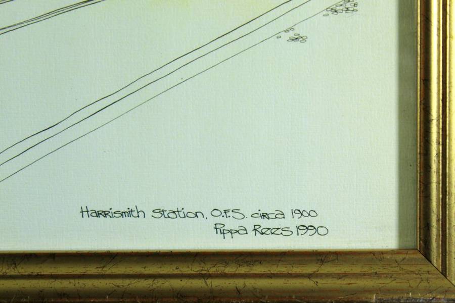 Pippa Rees - Harrismith Station, OFS - Circa 1900