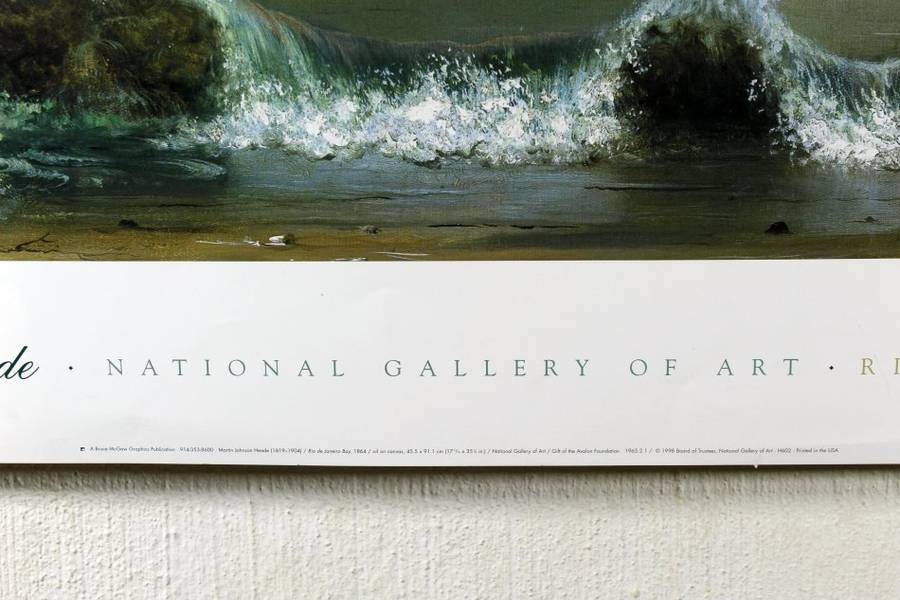 Poster - Martin Johnstone Heade - Rio de Janeiro Bay
