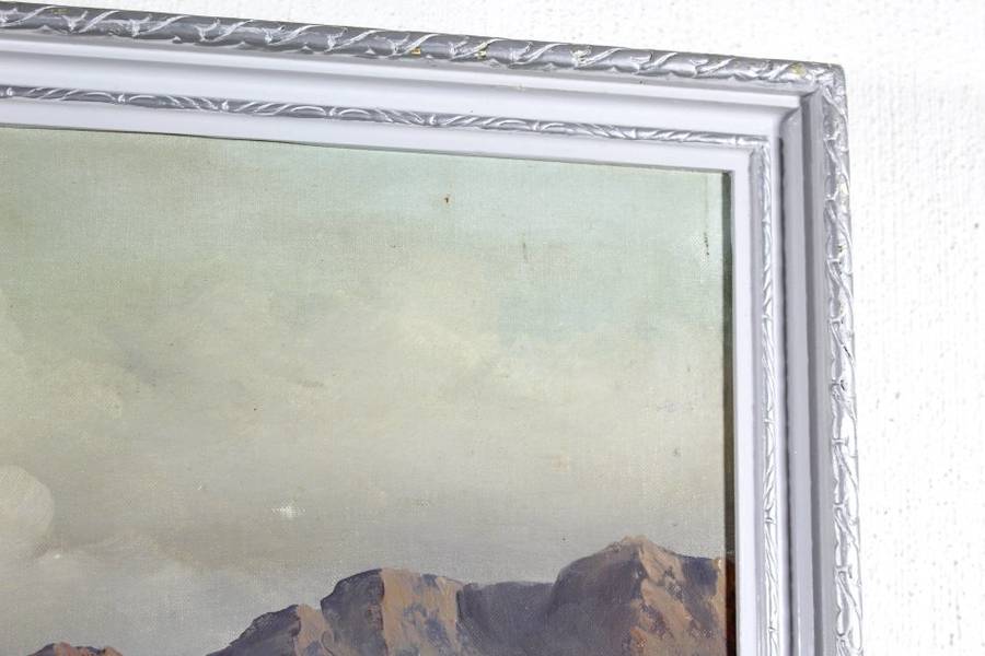 KJ Faure - Seascape - A lovely painting!! Bid now!!