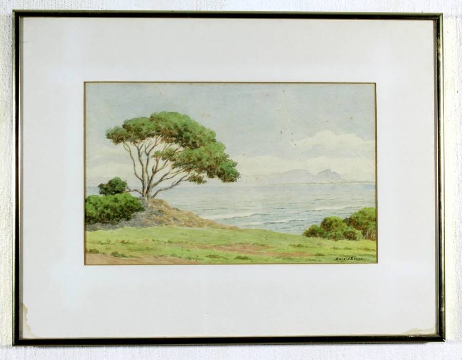 Harold Boyes - False Bay - A beautiful watercolor