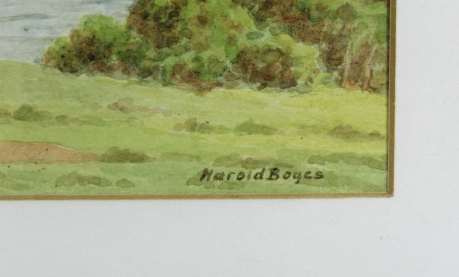 Harold Boyes - False Bay - A beautiful watercolor