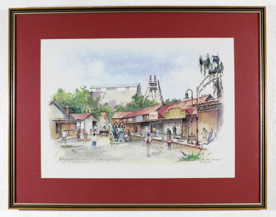 Phillip Bauwcombe - Open mine museum, Kimberley
