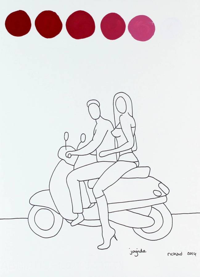 Richard Scott - Lets go Joyride - Magnificent investment art!! - Bid now!