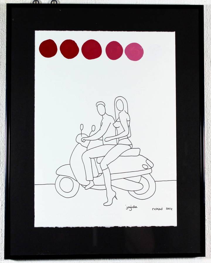 Richard Scott - Lets go Joyride - Magnificent investment art!! - Bid now!