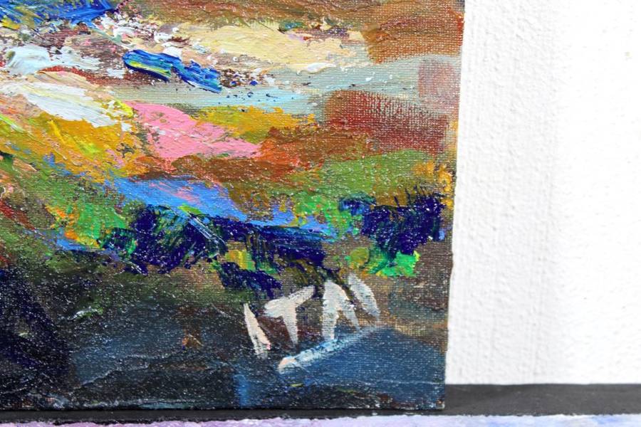 Itai Vangani - Washing day - A beautiful treasure! - Vibrant and captivating! -  Bid now!!