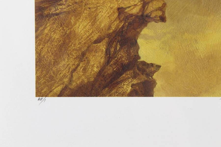 Simon Addy - Necessity- early flight - A beautiful limited edition print! - With COA - Bid now!