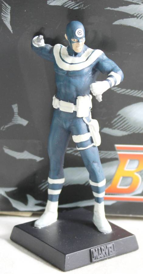 Classic Marvel Collection - Lead, hand painted figurine with book - Bullseye - #49