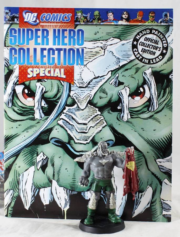 DC Comics - Lead, hand painted figurine with book - Doomsday -  Special Issue #2 - Bid Now!