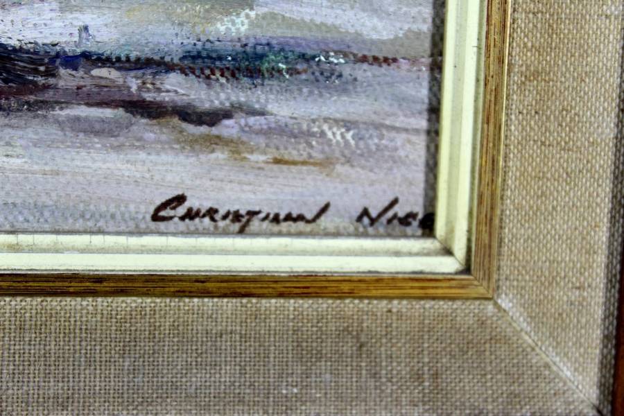 Christiaan Nice - Donkey cart with bluegum trees - Magnificent art!! Bid now! *Free courier!