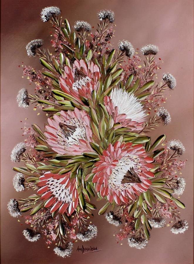 Ann Donaldson - Still life flowers - A stunner! - Invest today, bid now!