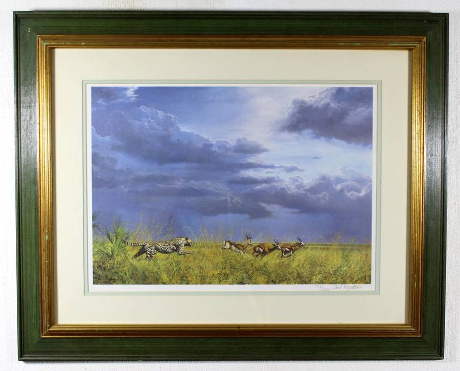 Paul Augustinus - The hunt - A beautiful limited edition print! - Bid now!