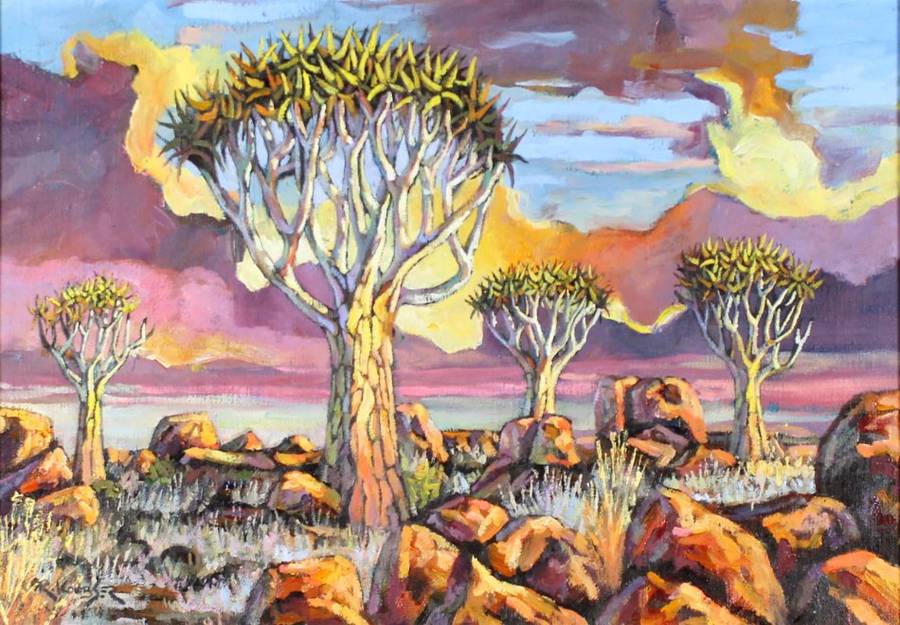 Ryan Loubser - Burning sky