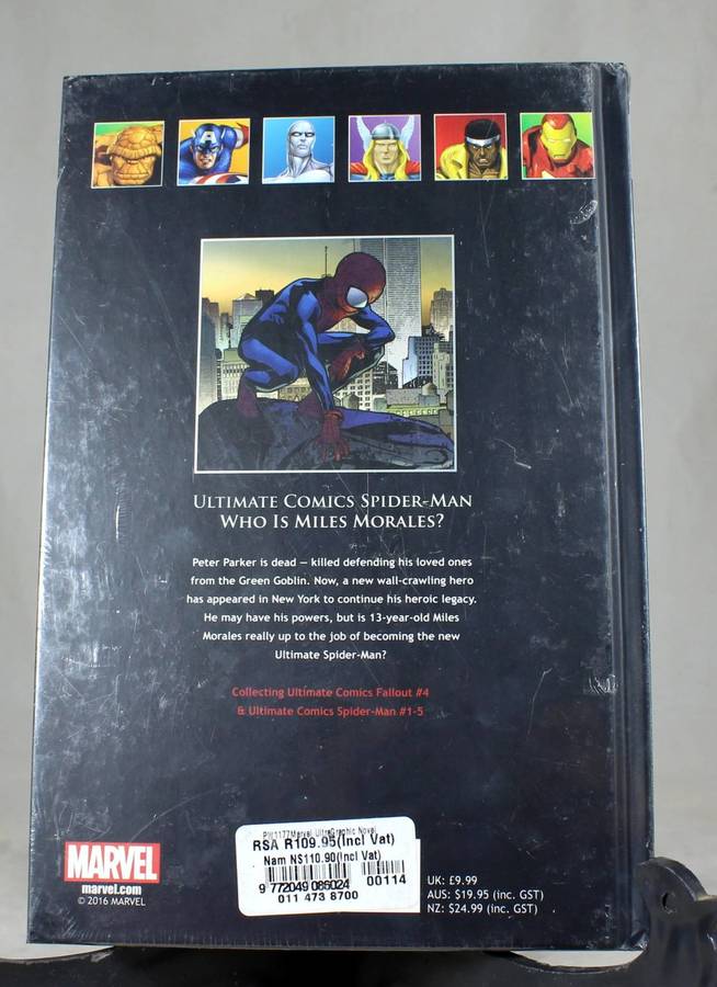MARVEL`S-THE ULTIMATE GRAPHIC NOVELS COLLECTION-ULTIMATE COMIC SPIDER-MAN:WHO IS MILES MORALES?